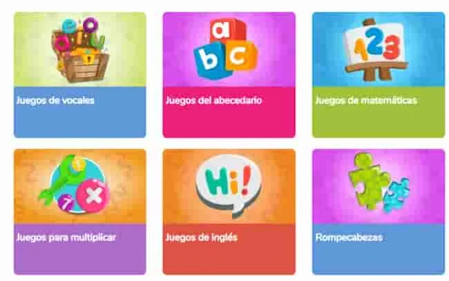 Recursos educativos online para niños de todas las edades