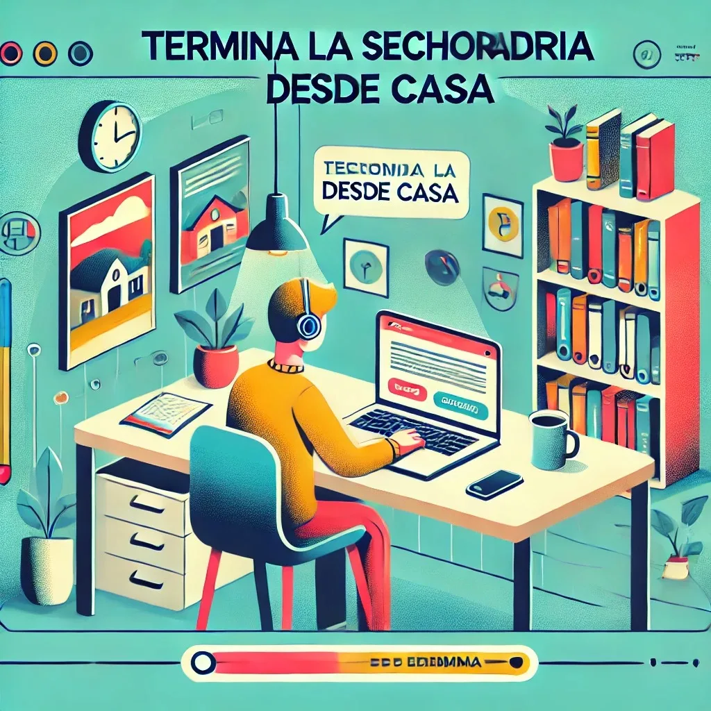 ¡Terminar la Secundaria al costo más bajo y desde la comodidad de tu casa!